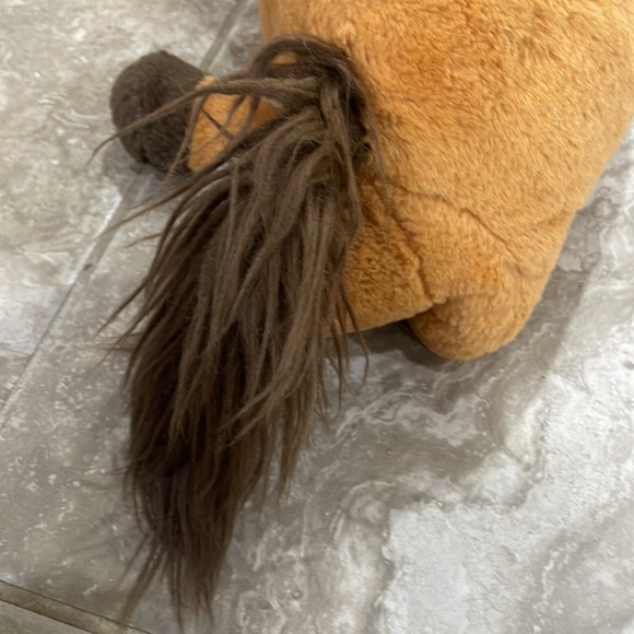 Dreamworks Spirit Horse Brown Plush Large Laying Down 2018 - Picture 6 of 10